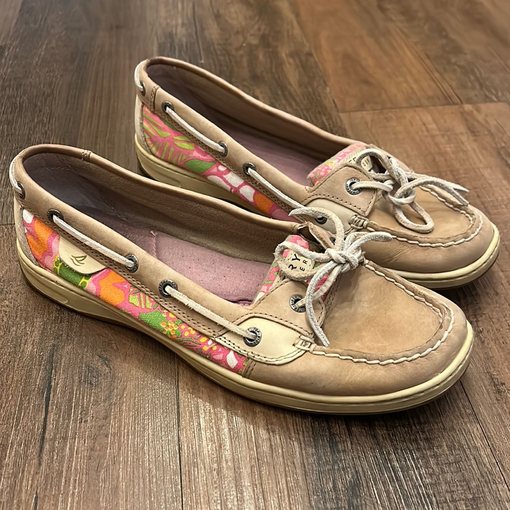 Sperry Boat Shoes with Cute Floral Print